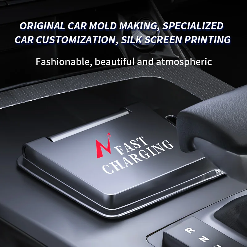 2021-2024 Voor Audi Q5 Auto Fast Charger Docking Station 130W Sigarettenaansteker Splitter Usb Converter