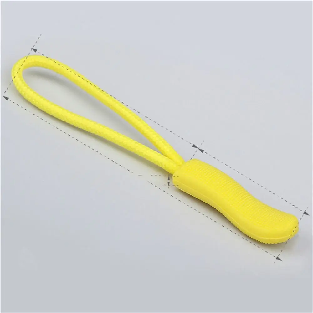 

10Pcs Colorful Travel Bag Broken Buckle Clothing Zip Fixer Backpack Fixer Zip Cord Zipper Puller Zipper Ropes Zipper Pull Cord