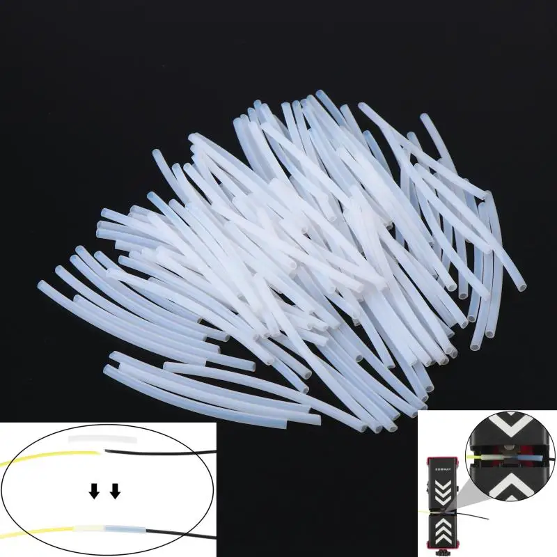 

【C】20/100Pcs 1.75mm PTFE Tube Filament Welder Connector Joiner For PLA/ABS 3D Printer Accessories