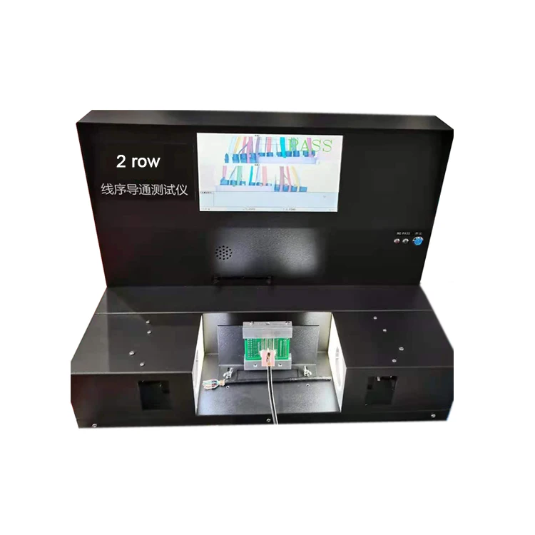 2 صفوف PCB أسلاك تسلسل التفتيش تستر نظام التفتيش البصري اللون