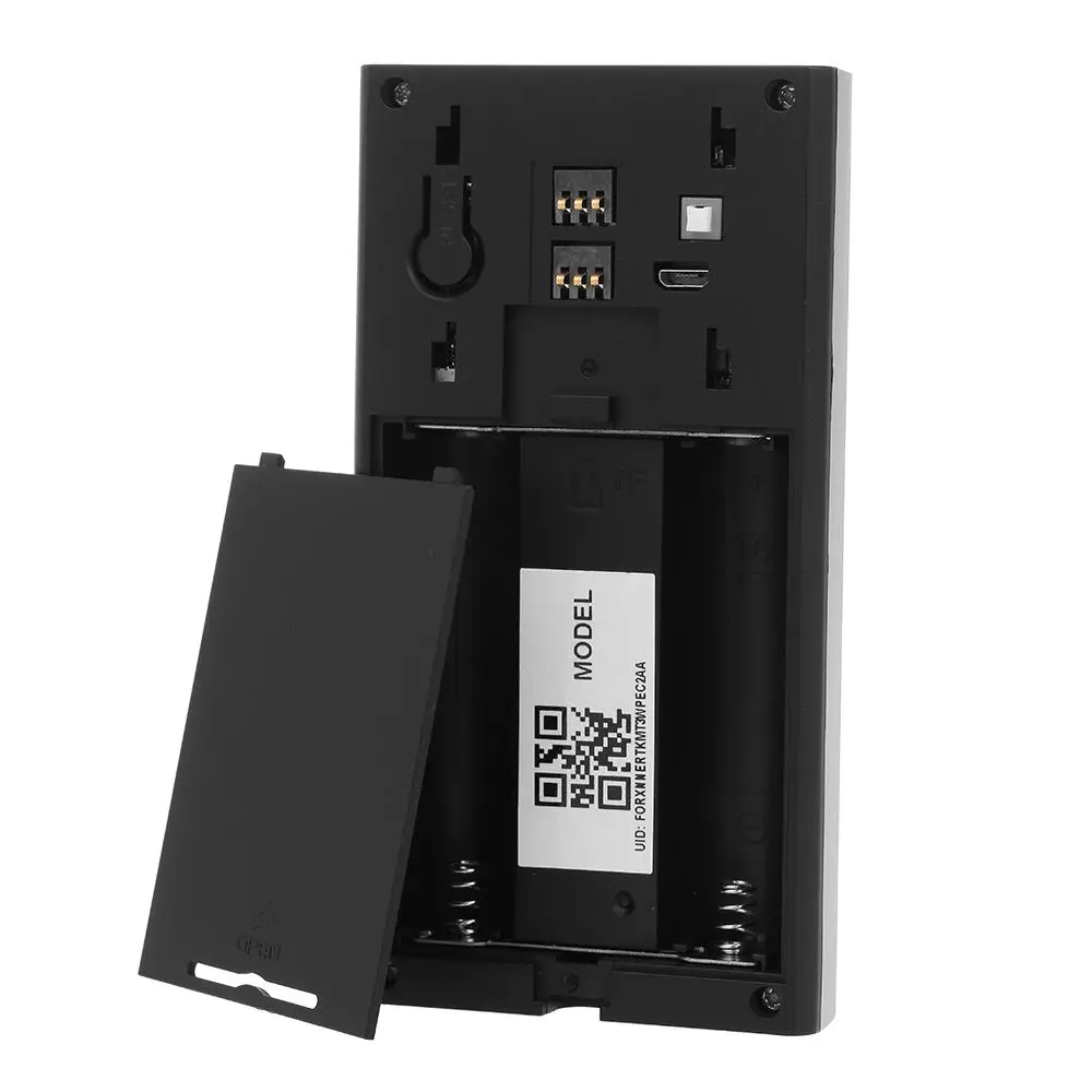 جهاز اتصال داخلي بصري ذكي M16 WiFi لأمن الشقة ، جرس كاميرا IP لاسلكية ثنائية الاتجاه ، جرس أمان منزلي ، 1: 2: