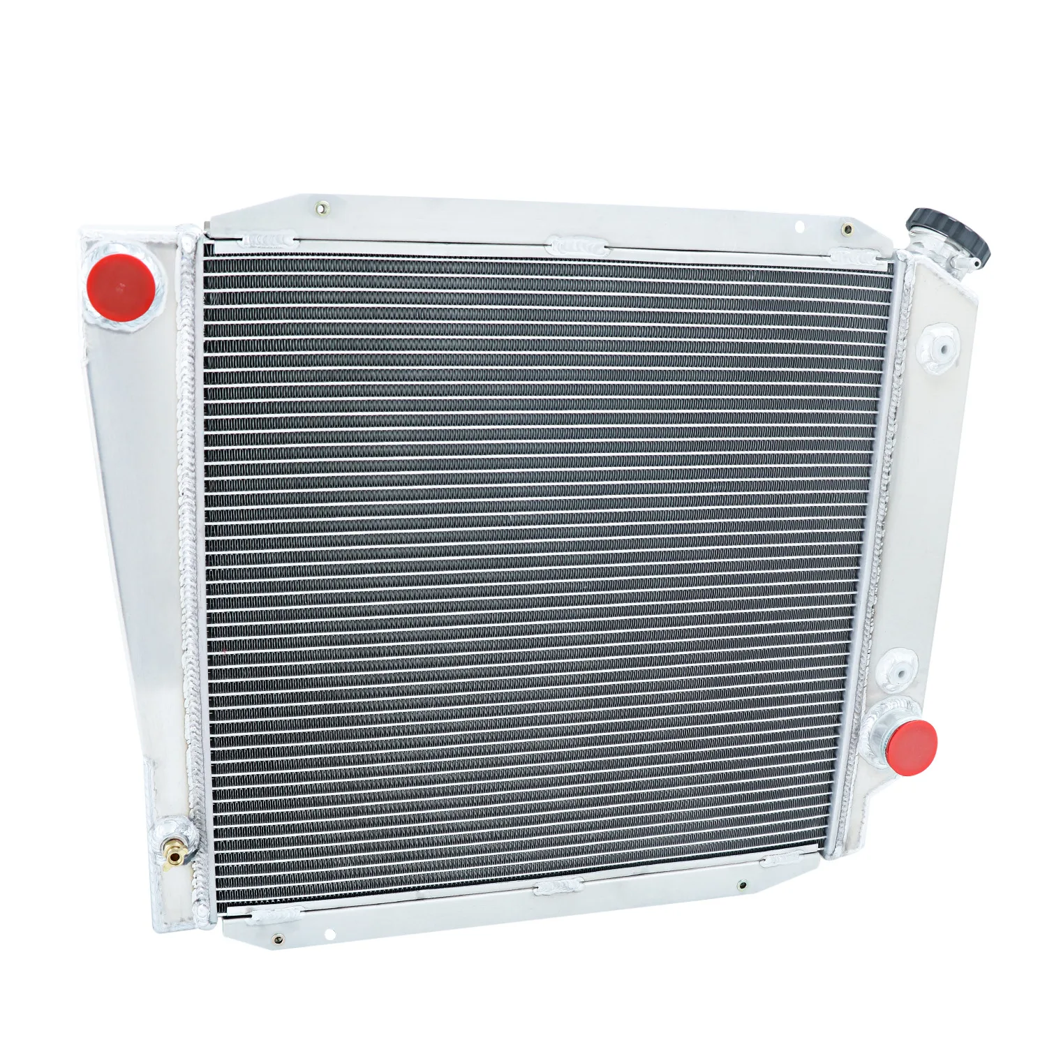 4 Row Radiator For 1966-1977 Ford Bronco Wagon/Roadster 302Cu. In. V8 Gas 5.0L