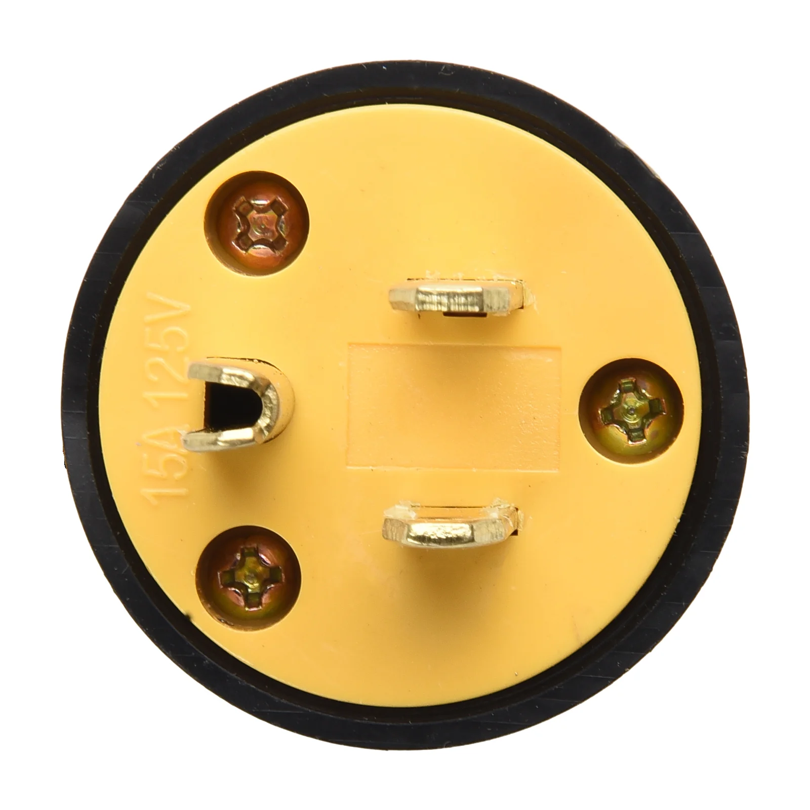 

1 Male & 1 Female Replacement Electrical Ends 3 Prong for Power Tools and Appliances Rated 125V/15A Heavy Duty Rubber Cover