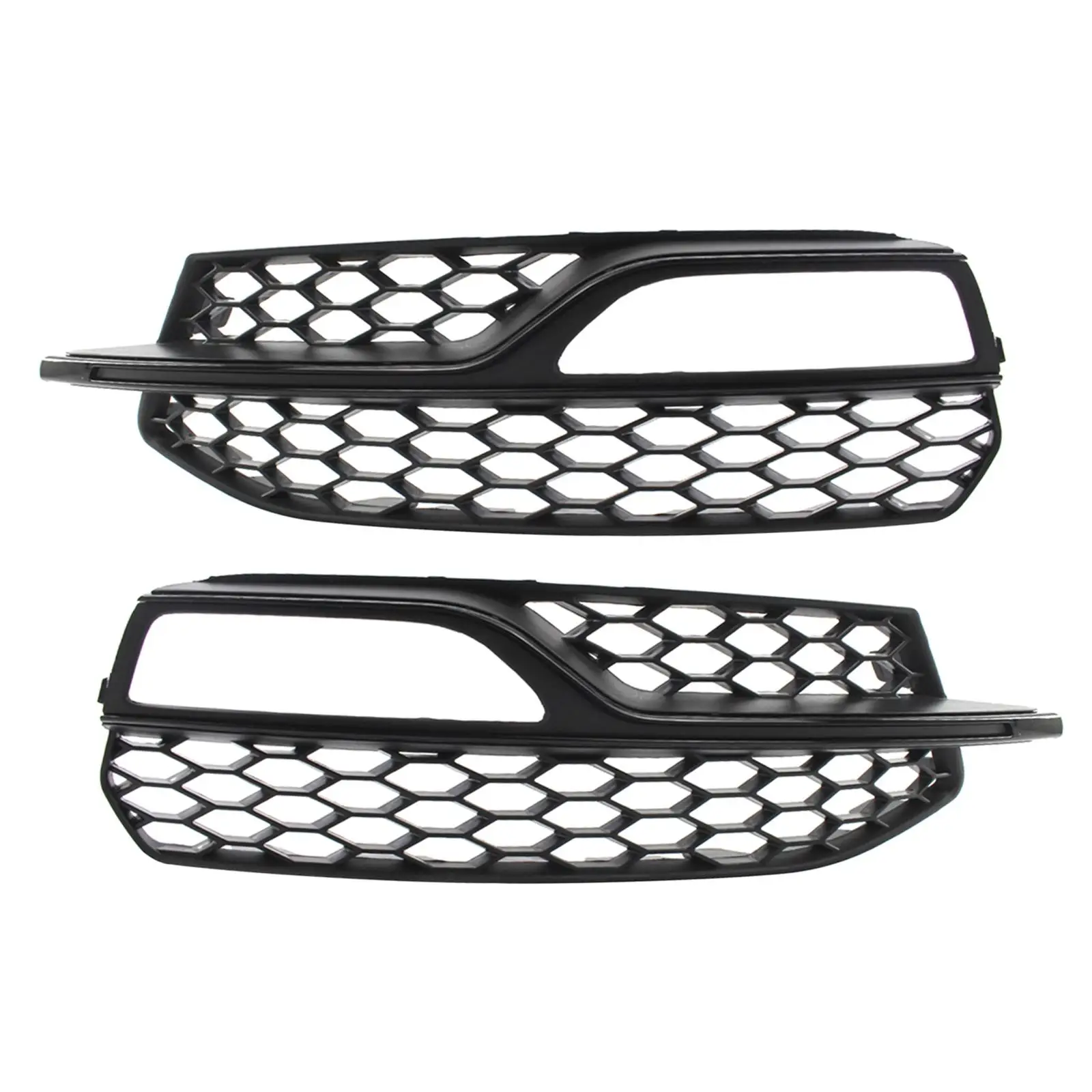 

2-pack Front Fog Light Grilles for Audi A3 S3 13-17, Durable