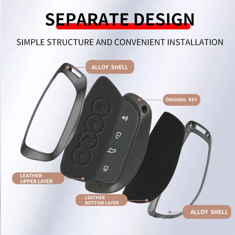 Fashion Car Remote Key Case Cover Shell for Haval Great Wall Hover H1 H4 H6 H7 H9 F5 F7 H2S GMW Coupe Protected Keyless Fob