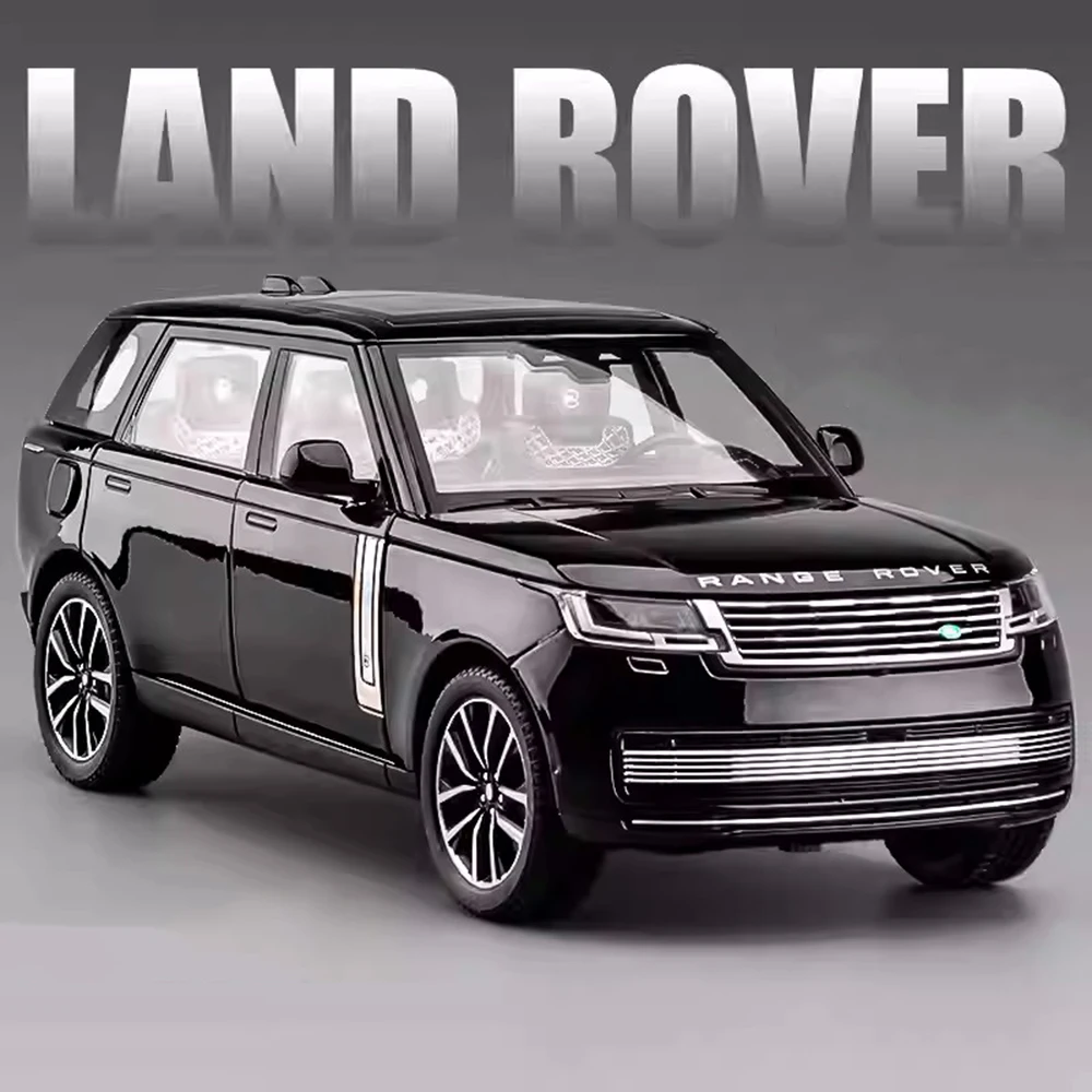 Range Rover SV 2022 Tank 1:24, modèles de voitures en alliage 500, jouets moulés sous pression avec son léger, véhicules tout-terrain, ornement de Table