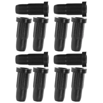 12 ชิ้นเก้าอี้ล้อ Stopper ป้องกันสตูลล้อหมุนฝาปิด Limiter