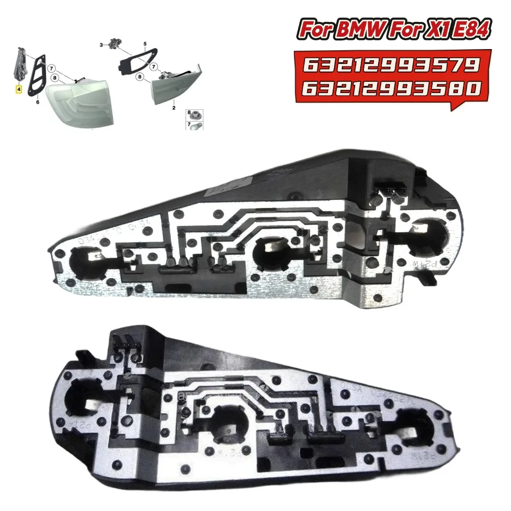

For BMW For X1 E84 2013-2015 Rear Left/Right Tail Light Socket 63212993580 63212993579 Replacement Car Lights Accesories