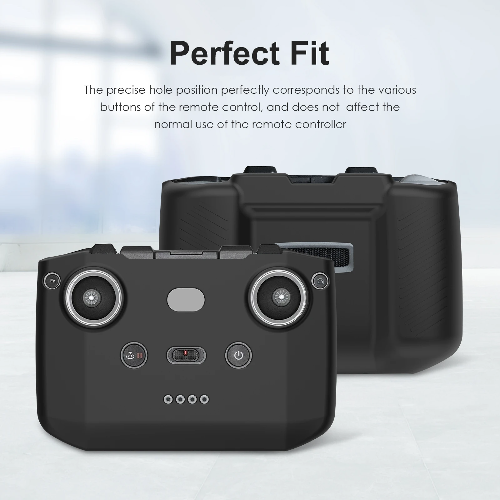 PULUZ Shockproof Anti-scratch Silicone Case For DJI Neo/Mini 3/3 Pro/Mavic 3/Air 2S/Mini 2 RC-N2/RC-N1/RC-N3 Remote Contro