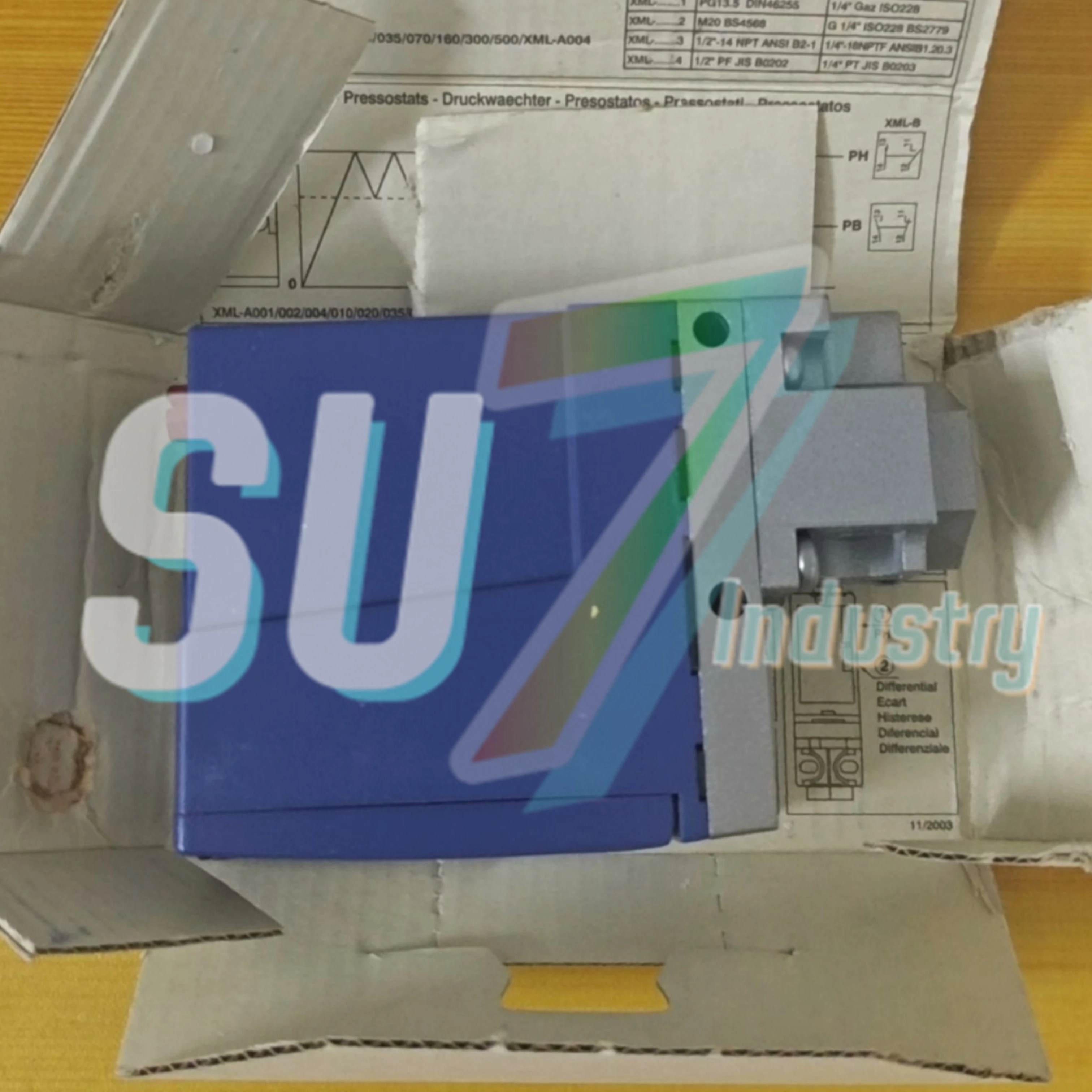 Pressostato Nuovo In magazzino XMLA002A2S11 XMLA004A2S11 XMLA004C2S11 XMLA010A2S11 XMLA020A2S11 XMLA035A2S11