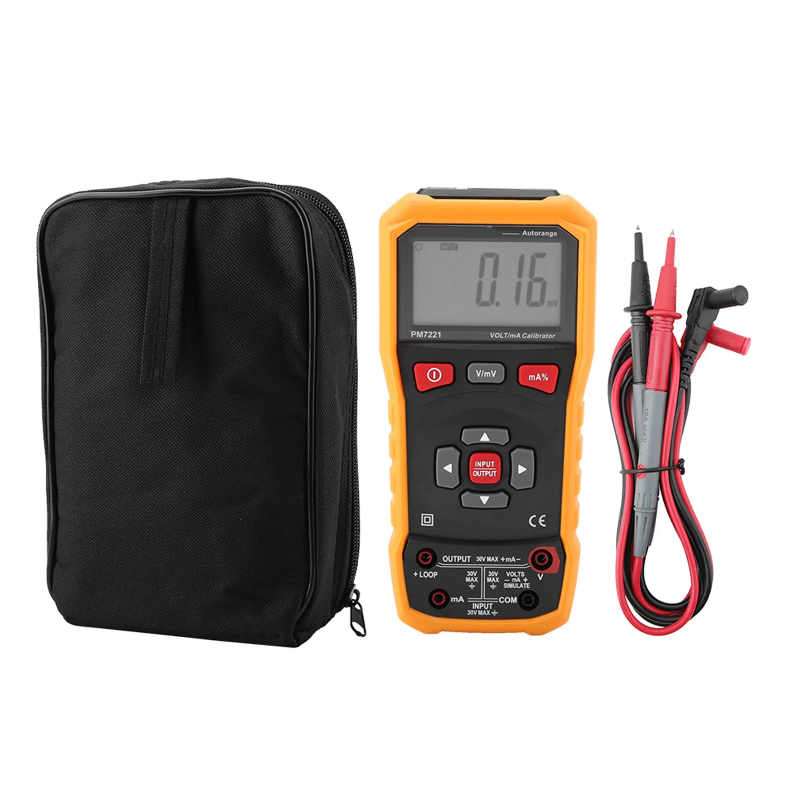 PEAKMETER PM7221  Voltage Current Digital Calibrator 0-10V 0-24mA PM7221 Digital Calibrator