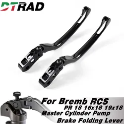 Brake&Clutch Lighter Replacement Folding Lever Kit For Bremb RCS PR18 16x18 19x18 Front Brake Billet Radial Master Cylinder Pump