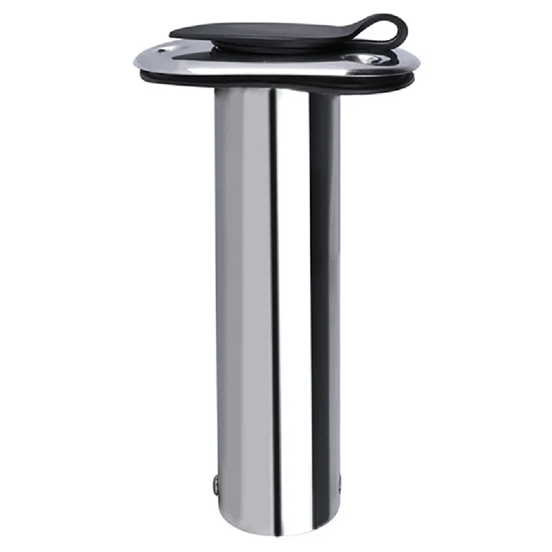 90 Degree Fishing Pole Stand Stainless Steel Embedded Mount Fishing Rod Holder for Boat Accessories Marine