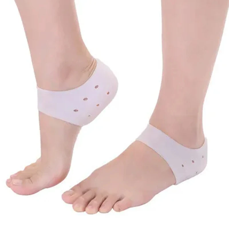 Calcetines de silicona para el cuidado de los pies, Gel antigrietas secas, Protector de eliminación de piel muerta, alivio del dolor, herramientas hidratantes exfoliantes