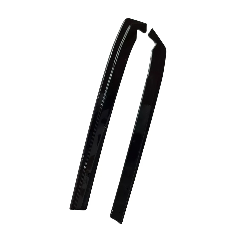 1 Pair Rear Bumper Splitters Flaps For BMW For 5 Series For G30 G31 M Sport 2017-2022 Black ABS Diffuser Lip view 5