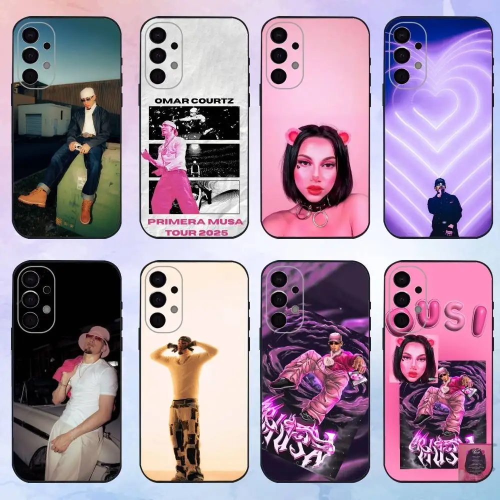 

P-primera M-musa O-omar Courtz Phone Case For Samsung S25,S24,S21,S22,S23,S30,Ultra,S20,Plus,Fe,Lite,Note,10,9,5G Black Cover