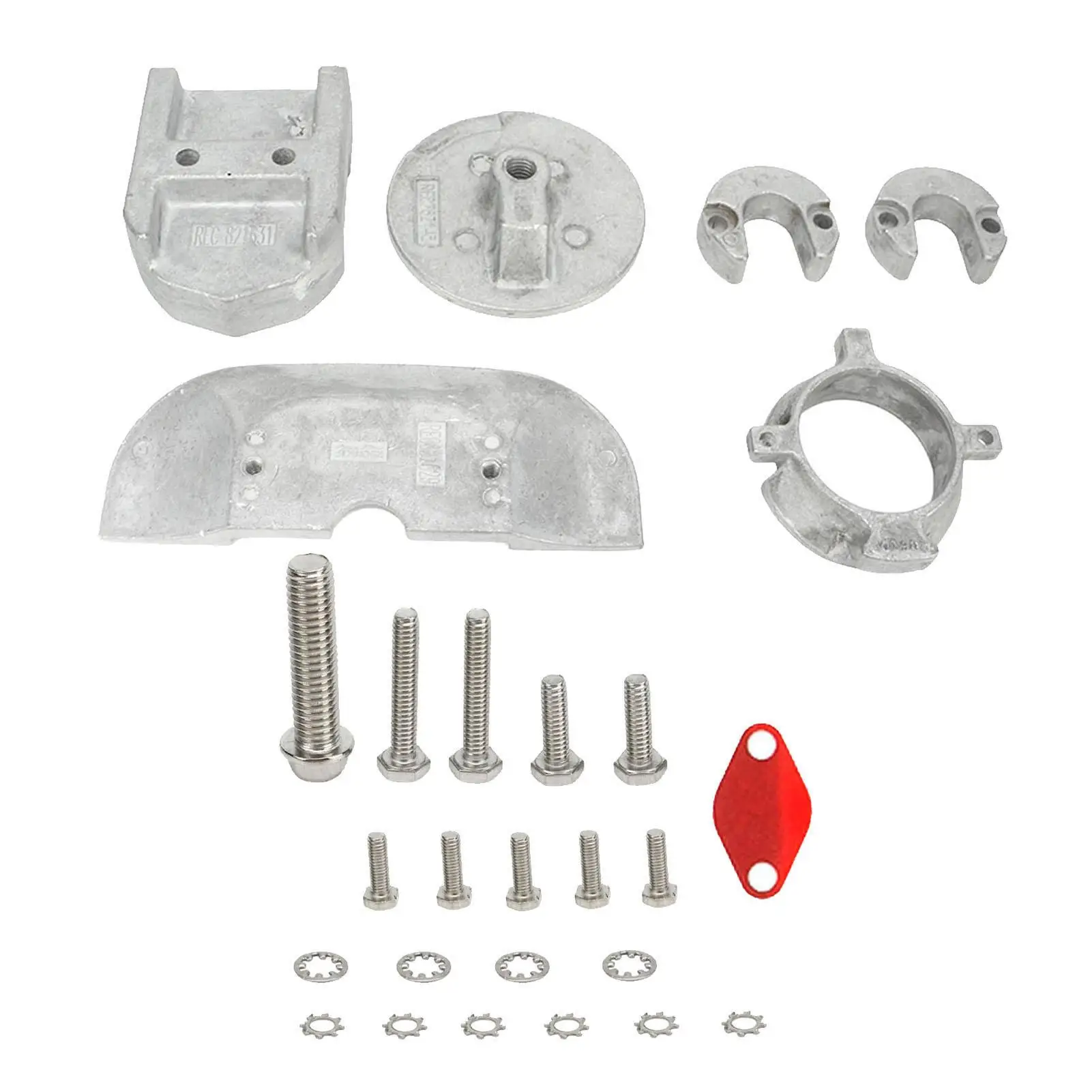 888756Q01 Kit de ánodo de aluminio a prueba de óxido para Mercedes Cruiser 1 Generación 2 Sterndrives