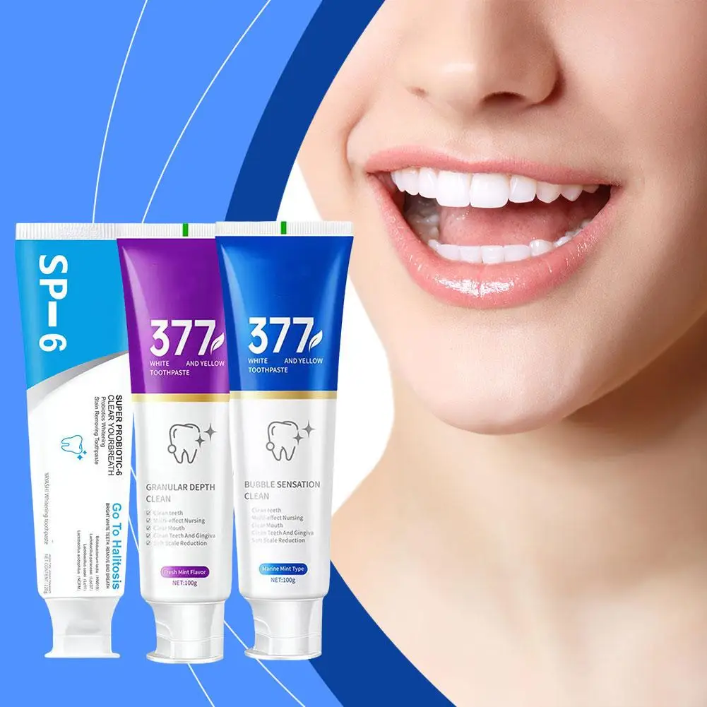 New Sip-4 Probiotic Toothpaste Brightening Stain Removing Whiten Breath Sp-6 Teeth Toothpaste Toothpaste Fresh Probiotic F8E0