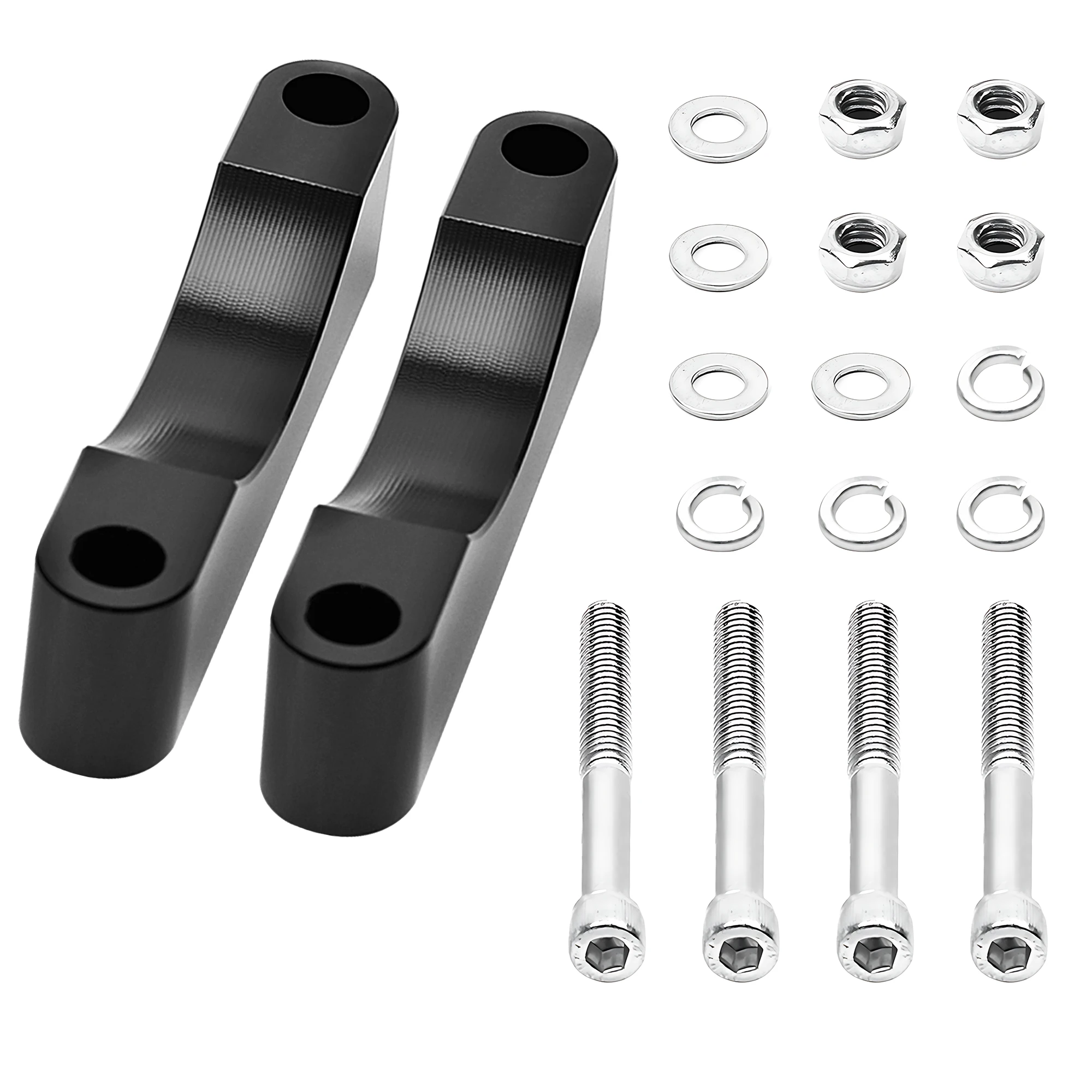 

21" 23" 26" 30" Wheel Touring Front Fender Spacers Bracket Risers for Harley 2014-Up Road King Road Street Glide Electra Glide