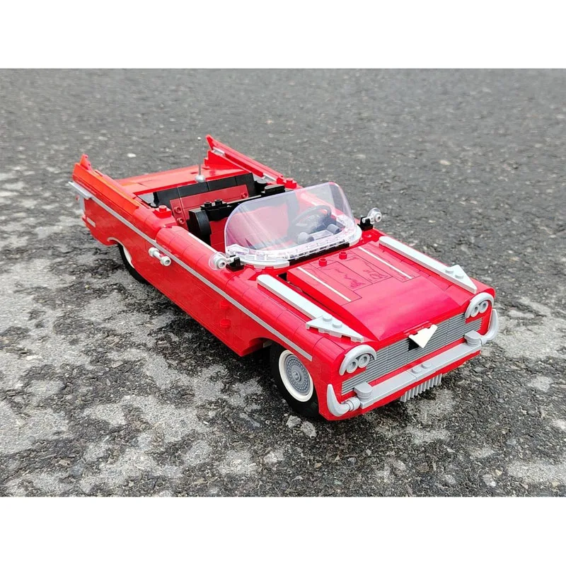 

MOC-180767 Новая классическая модель спортивного суперкара из строительных блоков, 925 деталей, MOC, креативный подарок для мальчиков на день рождения и Новый год