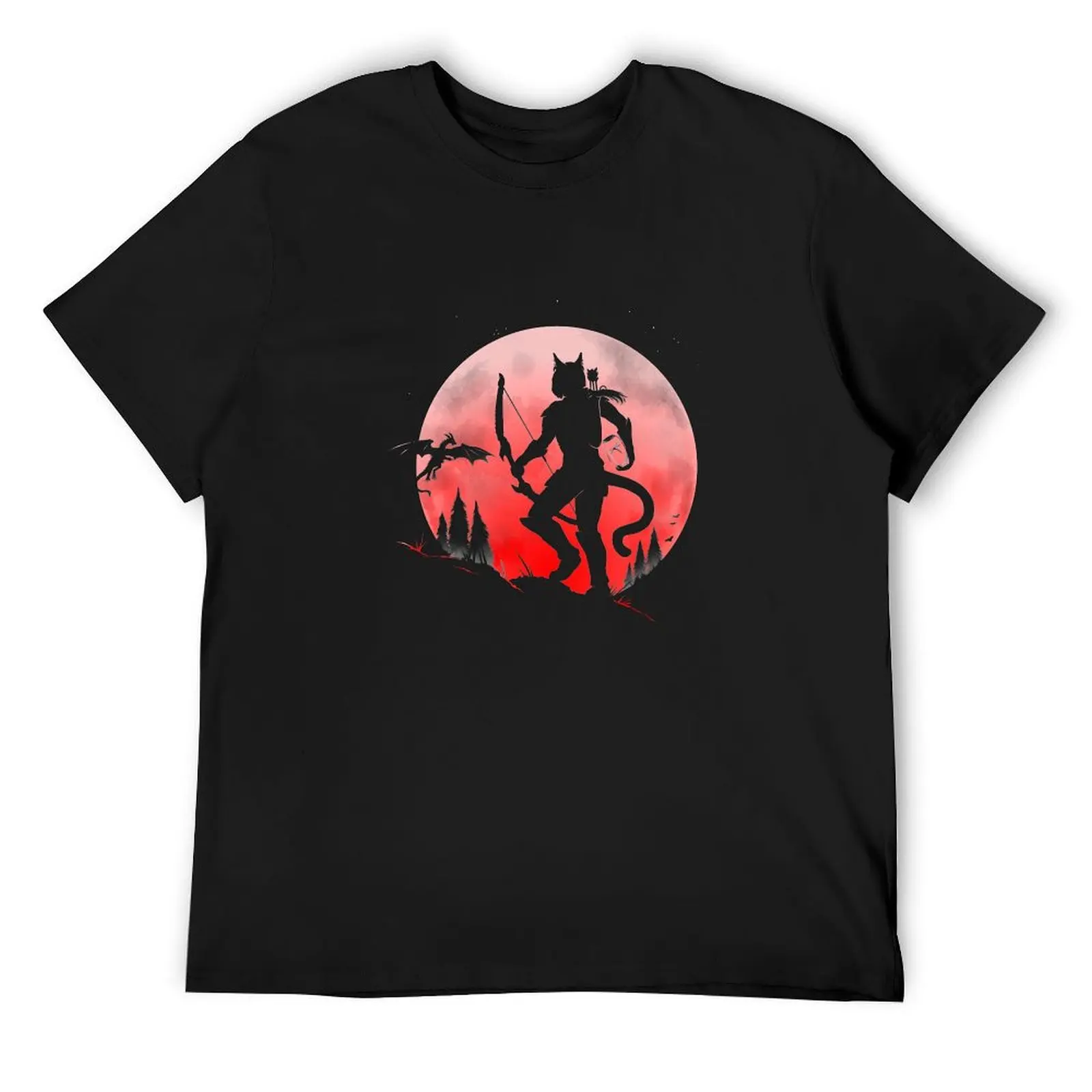 

Inigo Hunting By Moonlight T-Shirt new edition Short sleeve tee luxury designer mens workout shirts
