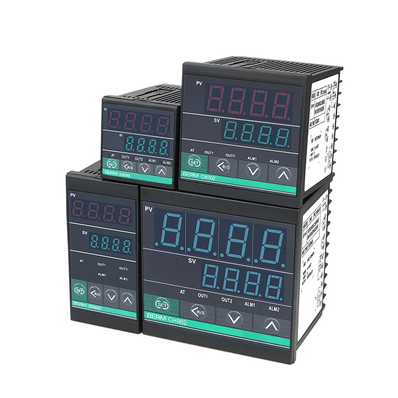 

Temperature Controller CH102 CH402 CH702 CH902 Intelligent Temperature Controller Input PID Short Shell dual alarm