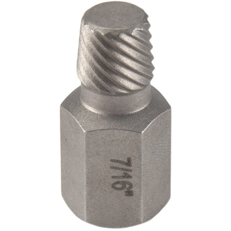 Schraubenausdreher-Set, 3/8-Zoll-Antrieb, 2-in-1-Doppelkopf, leicht ausziehbarer Bolzenausdreher-Satz, zum Entfernen gebrochener Bolzen