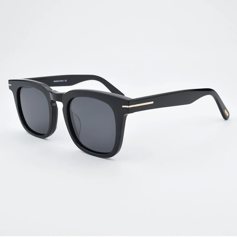 luxury Brand vintage Polarized Sunglasses Men Women 751 square Retro Sunglass Driving Sun glasses Fashion Acetate Female Glasses