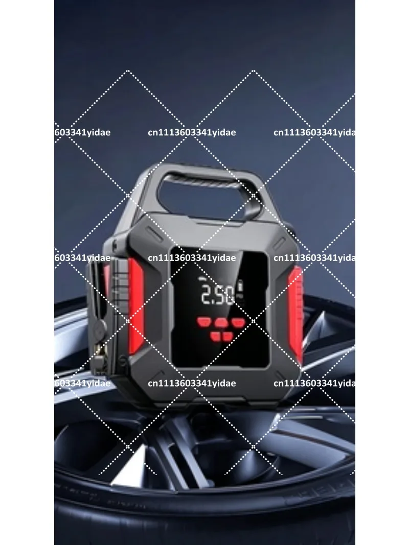 Car Jump Starter with Air Compressor, 2000A Portable Battery Pack for Gas Diesel Engines view 2