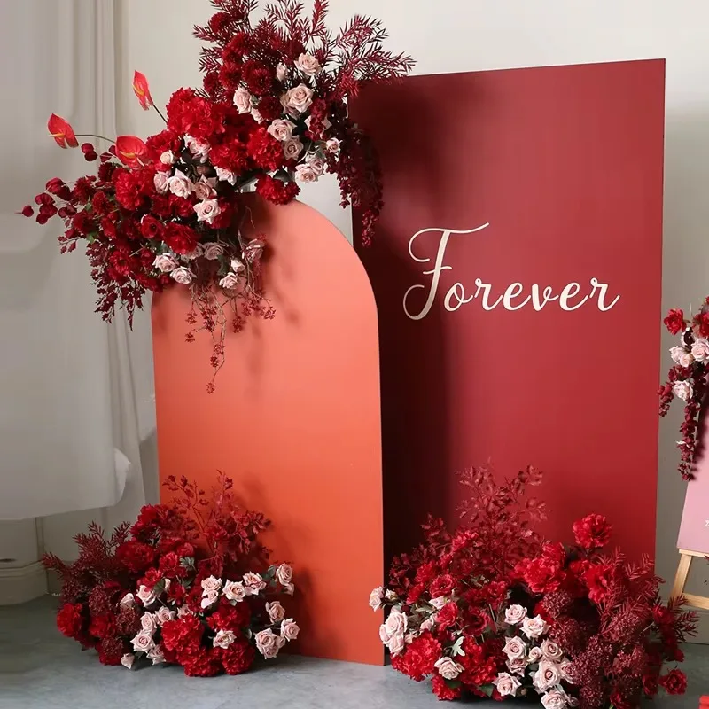 

High Quality Silk Flower Table Runners Wedding Centerpieces for Wedding Decoration