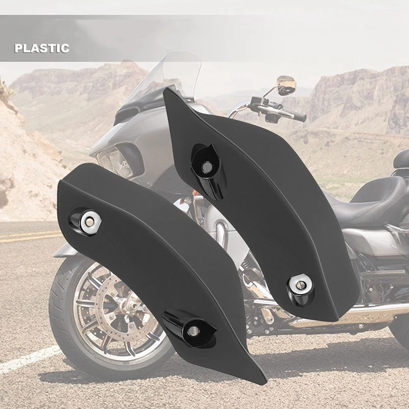 Motorcycle Upper Batwing Fairing Accents Air Deflector Wind Deflectors For Road Glide FLTRX FLTRXS FLTRUSE 15-Up Accessories