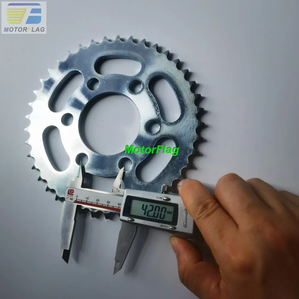Rear Chain Sprocket 428-41T (New Type, 6-hole Version) for KEEWAY K-LIGHT 202, K-LIGHT 125 EFI, BENELLI MOTOBI 200 EVO - view 5