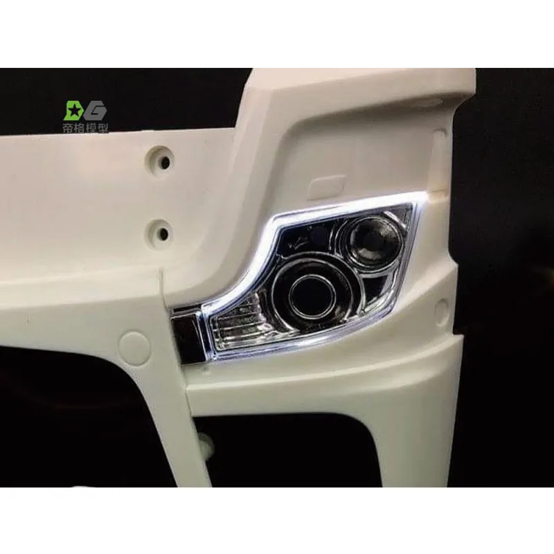 DG-Modell-Traktor für Tamiya 1/14 für Benz 56335 56348 für Actros-Fahrlichter, geeignet für bestimmte Gruppen DIY