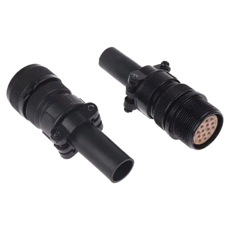 ABUI-14-Pin Metal Connector For Miller TIG Welders Durable Remote Current Control & Metal Structure Replacement Part
