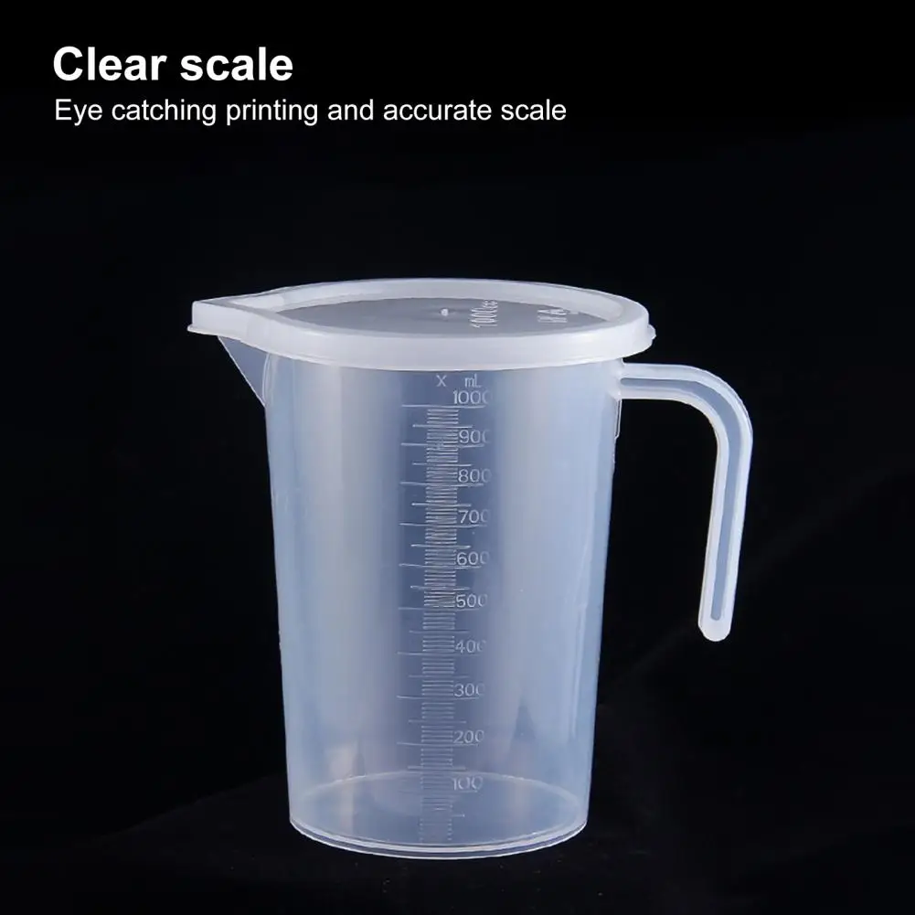 Healthy Measuring Jug Wear-resistant Anti-deform Safe Clear Scale Portable Measuring Jug