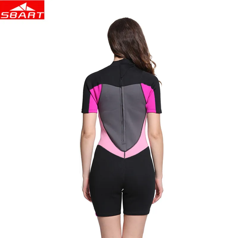 SBART-Combinaison de plongée en néoprène pour femme, vêtements de natation, maillots de bain pour femme, surf imbibé, plongée en apnée, sports