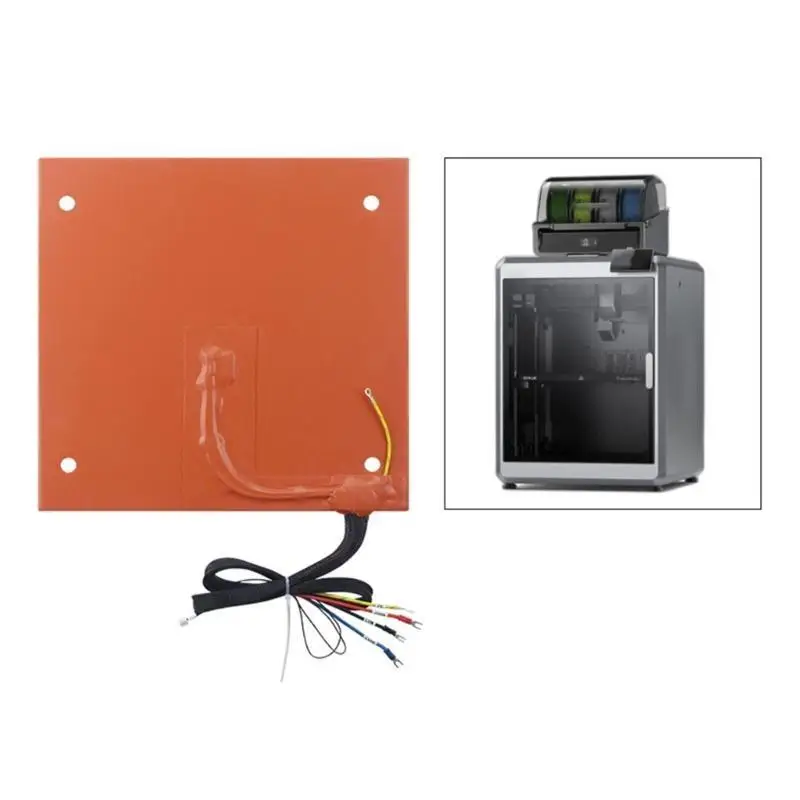 

652F Fast Response Printing Heated Bed Silicone Mat 800W Output 120V 220V Heat