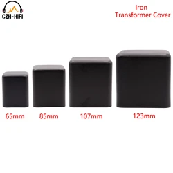 1PC Transformer Cover Metal Iron Triode Vintage Audio Tube Amplifier Enclosure Chassis Box Protector HiFi DIY