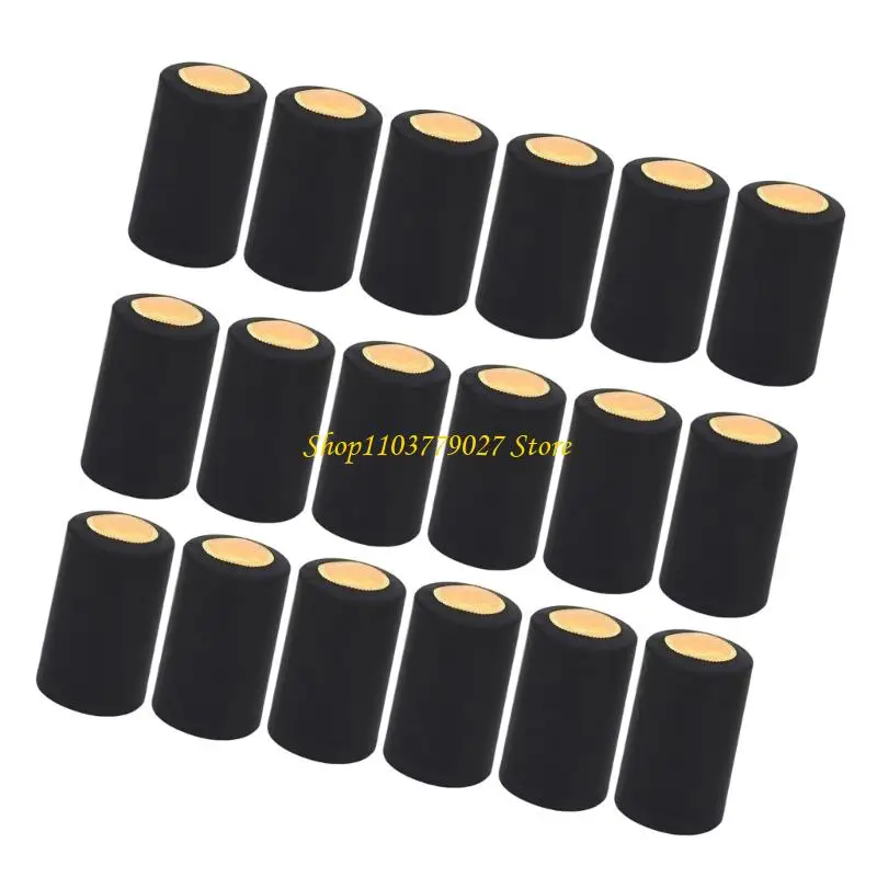 C4DF Set of 100 Durable PVC Heat Shrink Wraps for Wine Bottles Providing Protections in Various Color