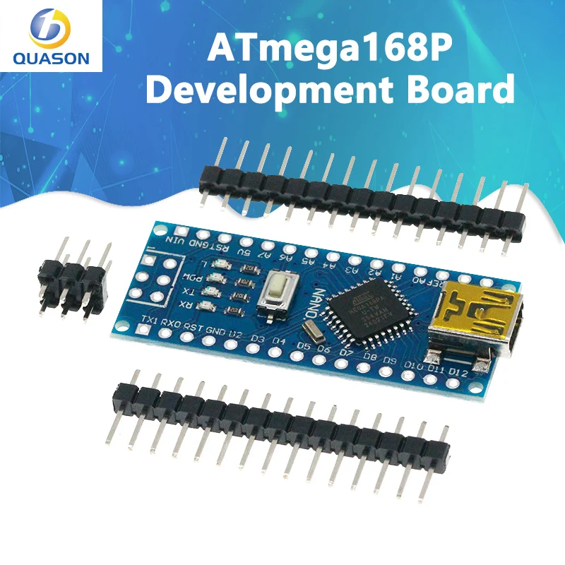 ATmega168P Development Board Compatible With Nano V3 ATMEG328P CH340 Improved Version