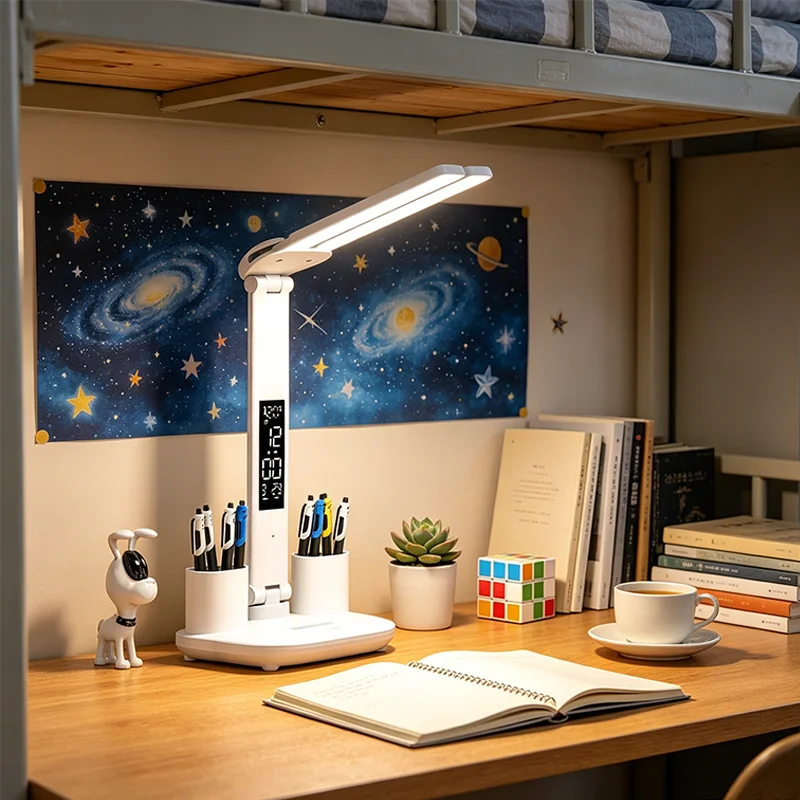 LED Dimmable Dual Head LED Clo - Led Desk Clock recension och pris