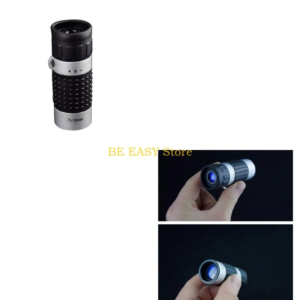 E28F 7x18 163m/1000m Golf Monocular Rangefinder Distance Meter Finder Binocular Pocket-Scope Sightseeing Tube