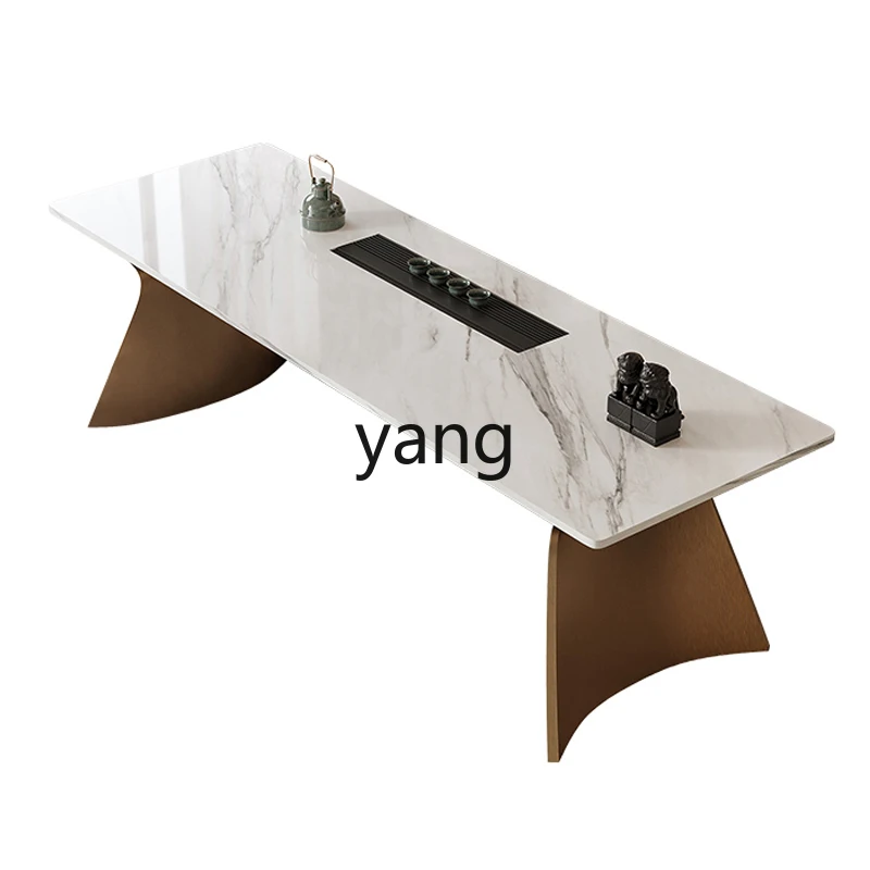 

LTT minimalist tea table office chair combination household light luxury balcony small tea table