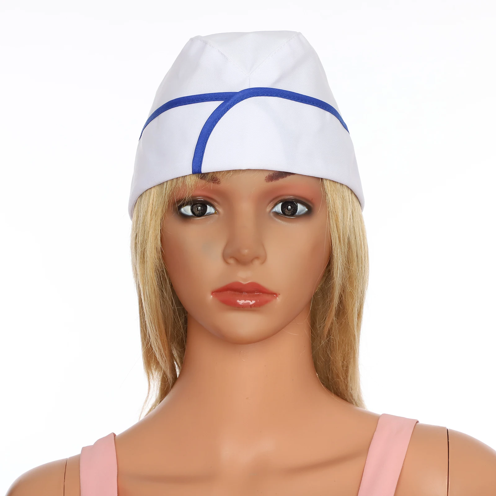 Cappello da cuoco per adulti cappello da lavoro regolabile Baker Catering Cap per mensa Hotel Cooking Class Restaurant Kitchen Uniform Cooker Hat