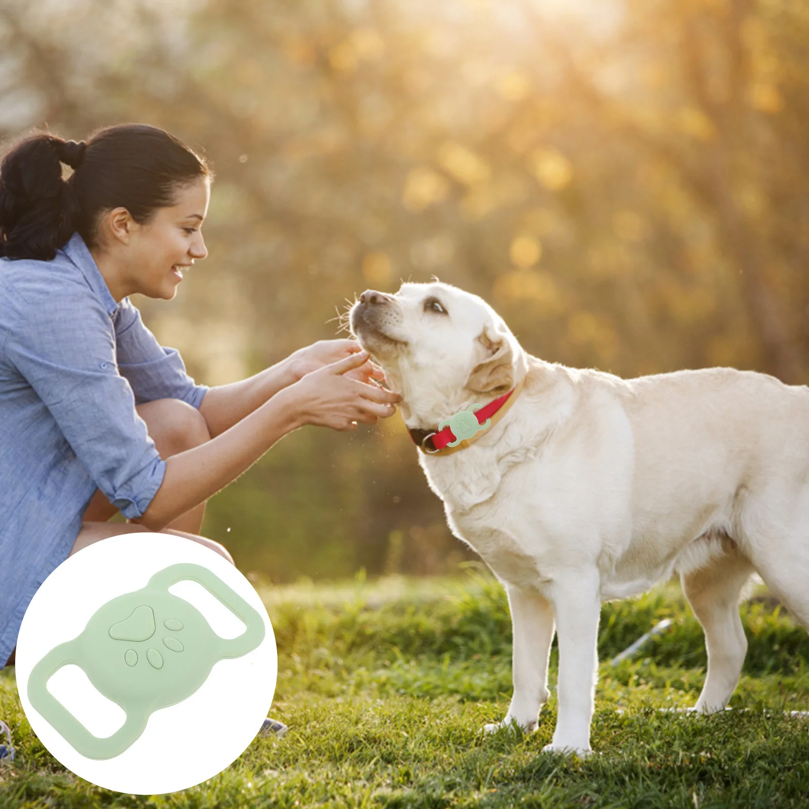 Pet Anti-Lost Silicone Cover For Waterproof Shockproof Lightweight Case Smart Pet Tracker Accessory