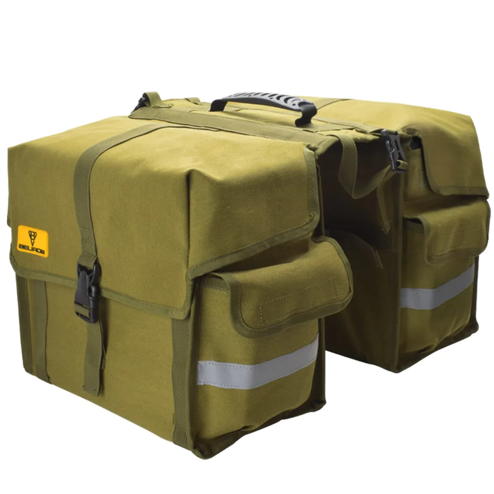 30/43/50L Fahrradrucksack, doppelseitige Hecktasche, wasserdichter Rucksack mit großer Kapazität, West Biking Fahrrad-Hecktasche – Detail 15
