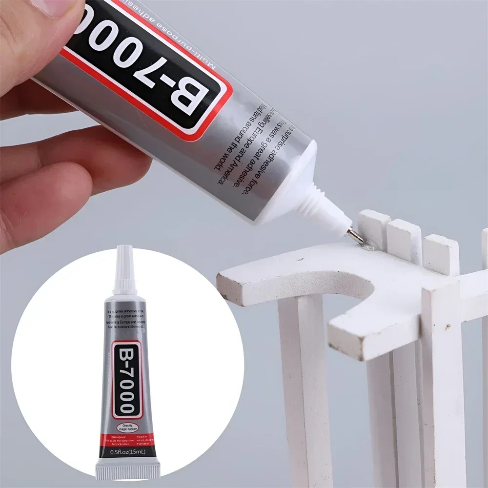 15/50/110ml B-7000 Glue T-7000 Adhesive Epoxy Resin Repair Cell Phone Touch Screen Liquid Glue Jewelry Craft Adhesive Glue