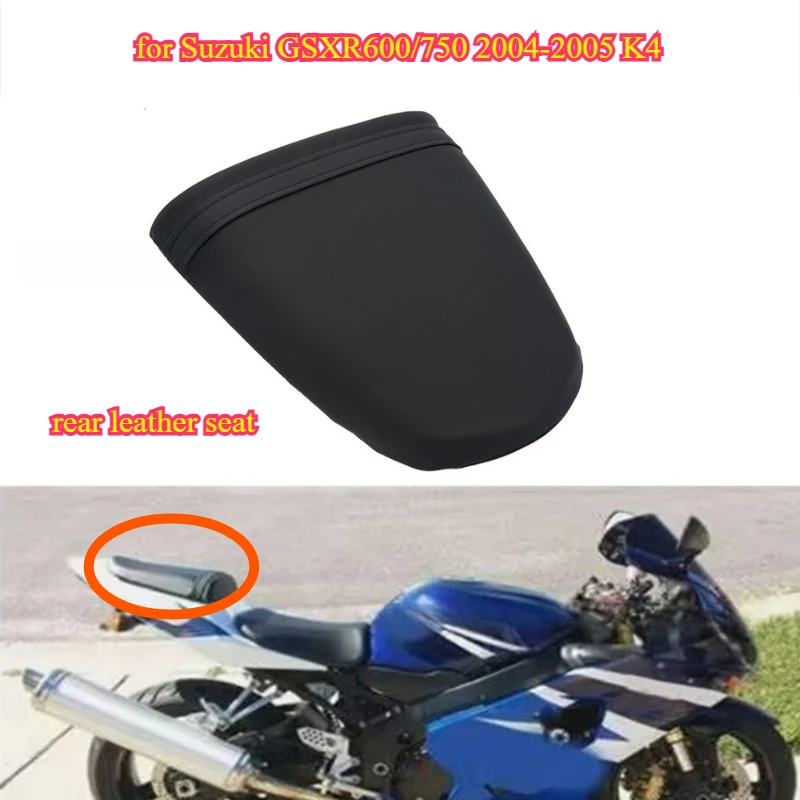 

Motorcycle accessories suitable for Suzuki GSXR600/750 2004-2005 K4 rear seat cushion, rear seat bag, rear leather seat.