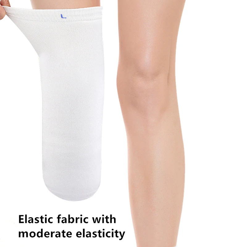 Thicken Calf Prosthetic Gel Sleeve Silicone Sock Disabled Residual Limb Leg Below Knee Amputees Sheath Soft Cover Liner Stump▪
