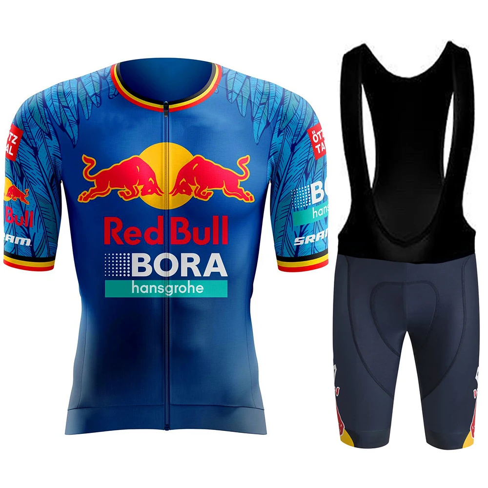 AliExpress Red Bull Mens Cycling Clothes for Men Clothing Men's Cycling Shirt Men's Shorts Short Sets Bike Man Bicycle Mtb Jersey Bycicle